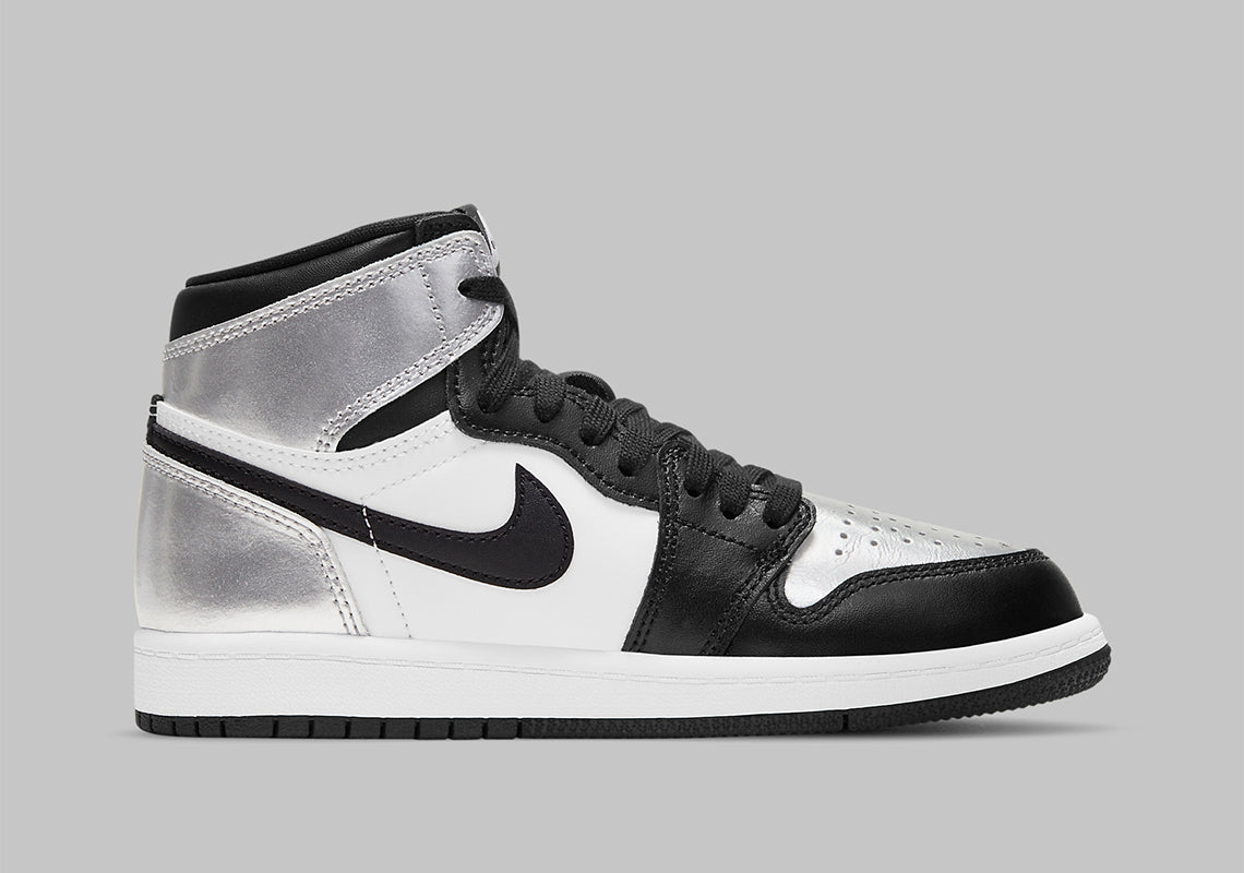 Jordan 1 Retro High Silver Toe