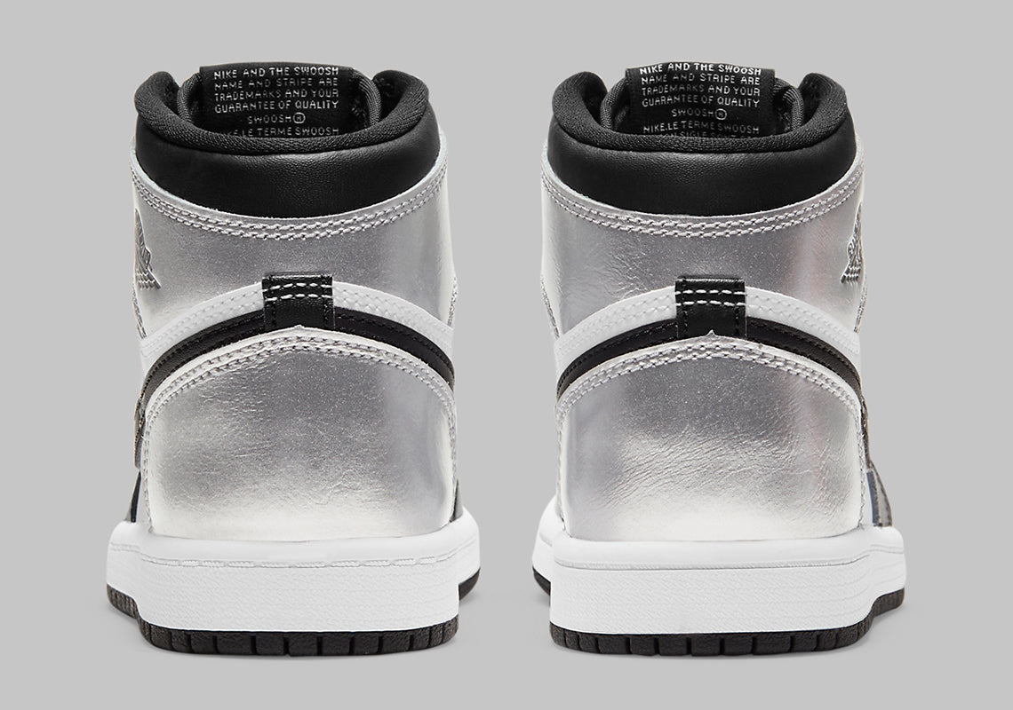 Jordan 1 Retro High Silver Toe