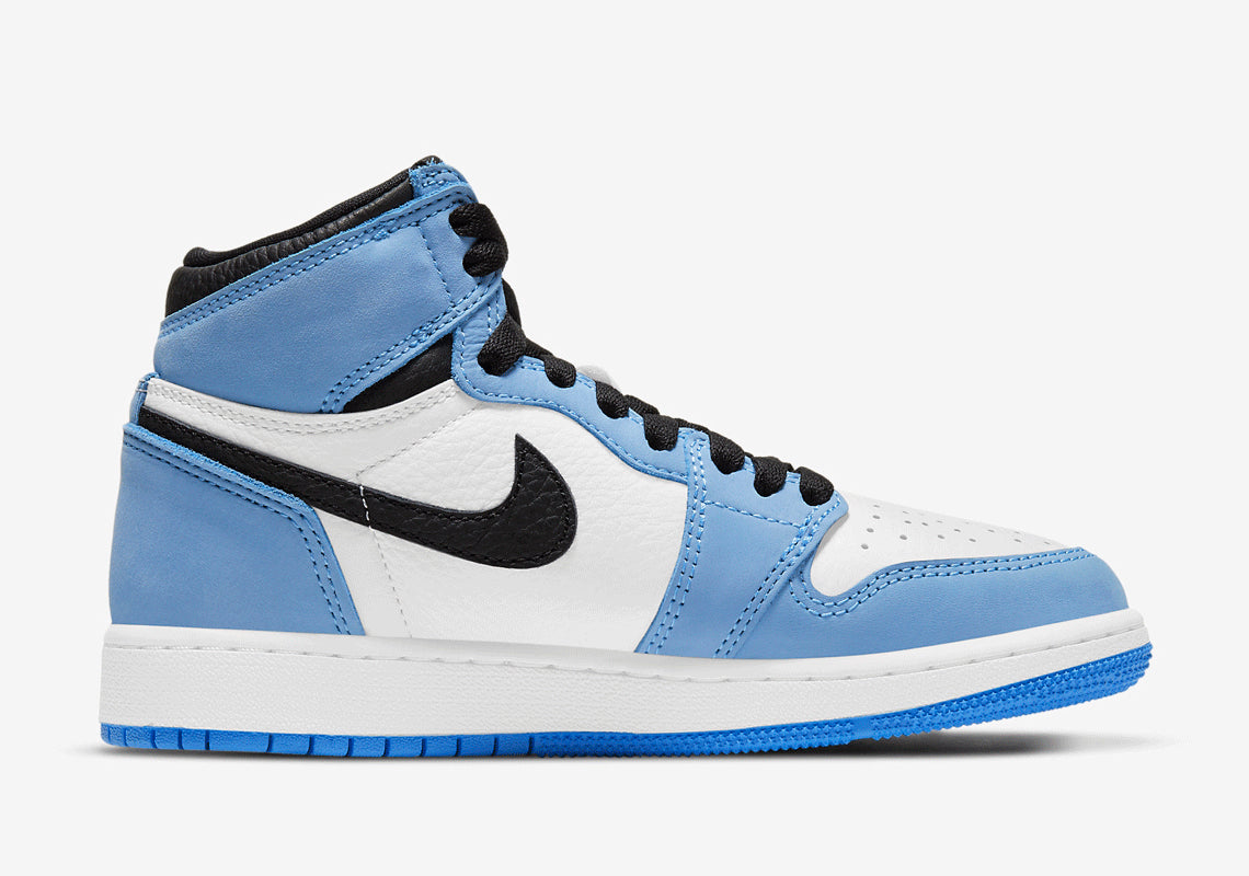 Jordan 1 Retro High White University Blue Black