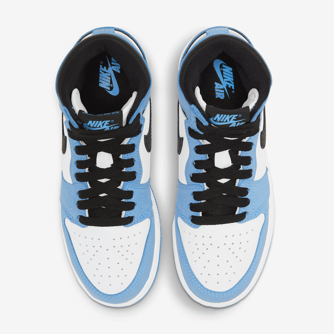 Jordan 1 Retro High White University Blue Black