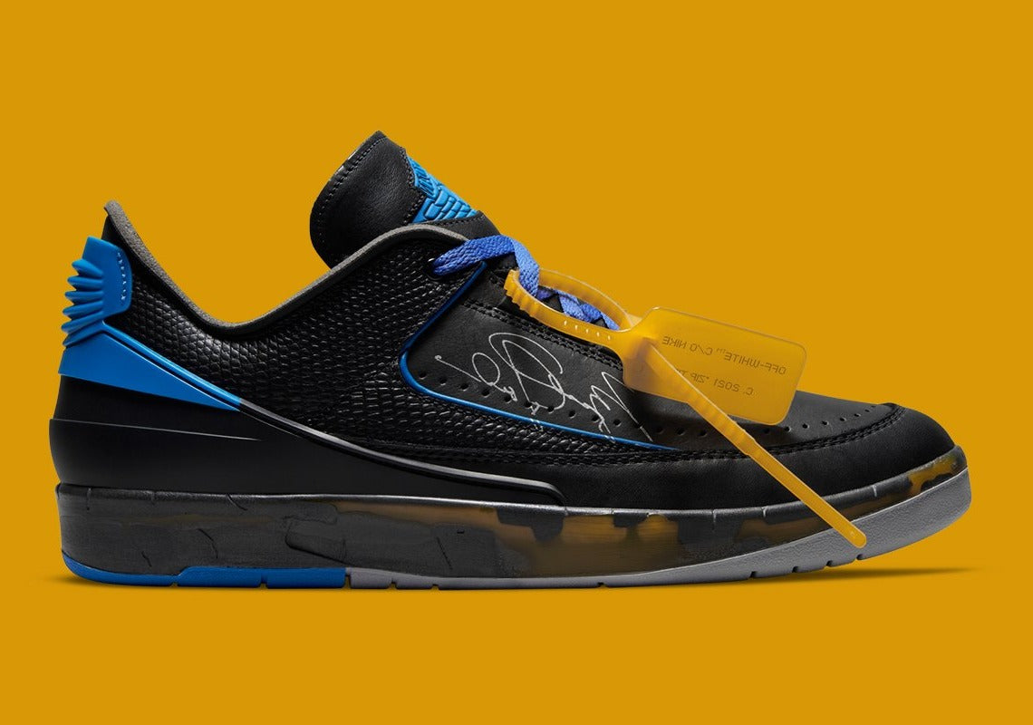 Jordan Retro Low SP Off-White Black Blue – GlobalSneakers