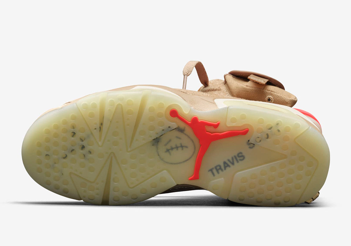 Jordan 6 Retro Travis Scott British Khaki