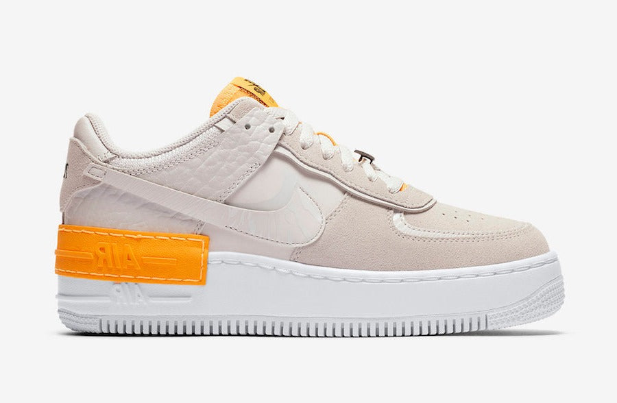 Nike Air Force Shadow Vast Grey Laser Orange