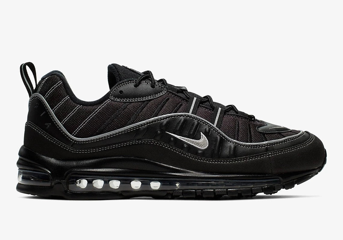 Air max 98 black grey white deals