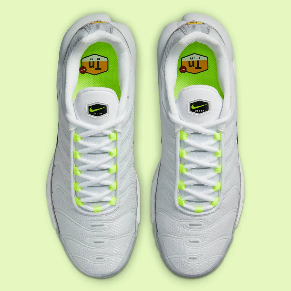 Nike Air Max Plus Platinum Grey Reflective Logos