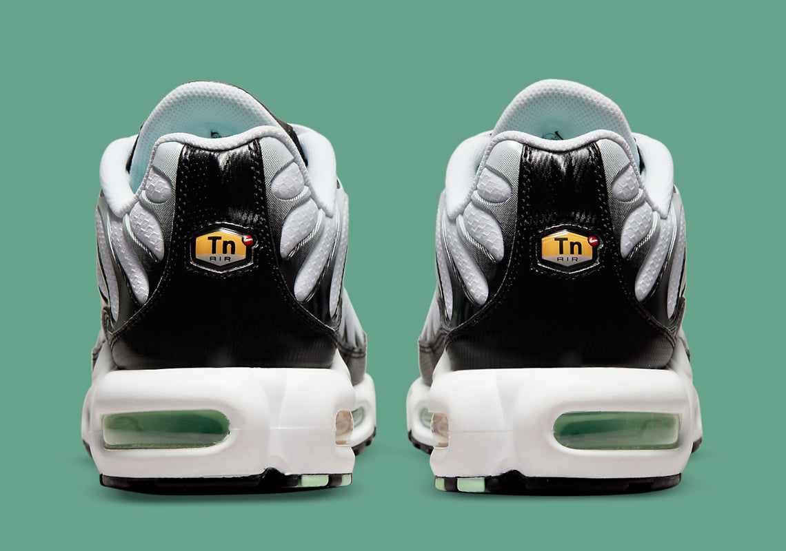 Nike Air Max Plus White Black Mint Green