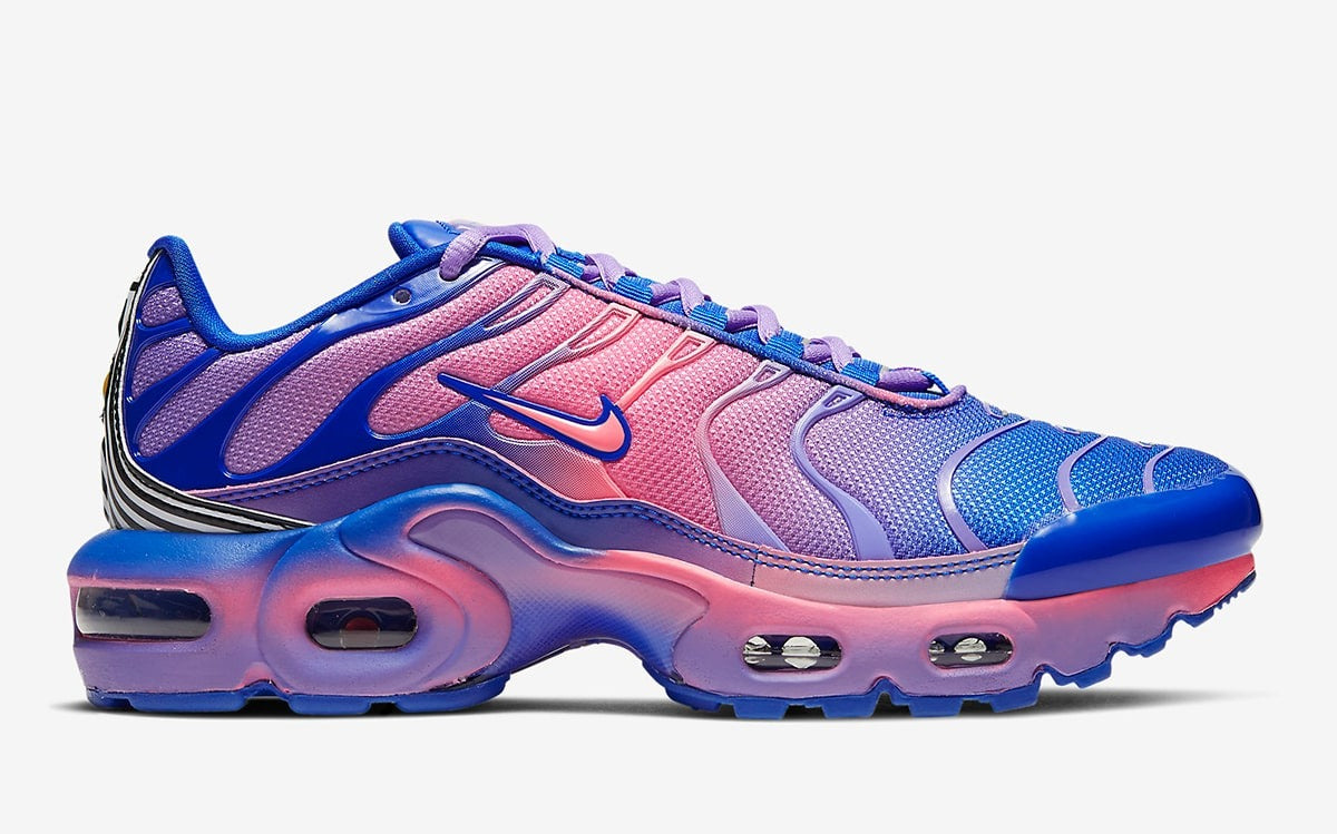 Nike Sneaker Pink Blue And White Air Max Plus Nike Air Max Plus Tn