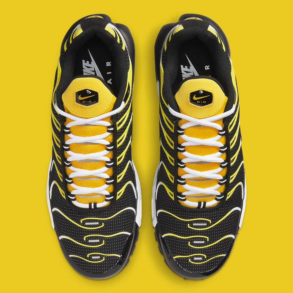 Nike Air Max Plus Black Tour Yellow