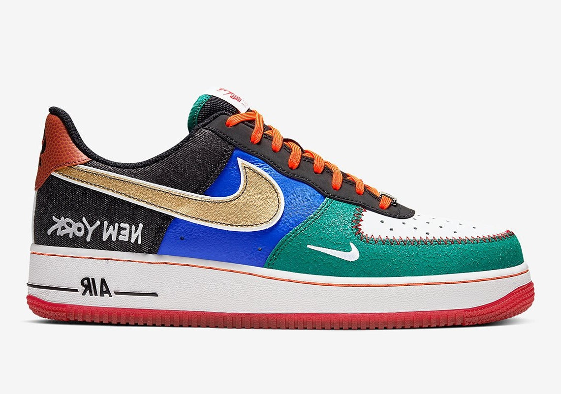 Mid Air Force One Femme Sarenza Nike Air Force Low NYC City Of