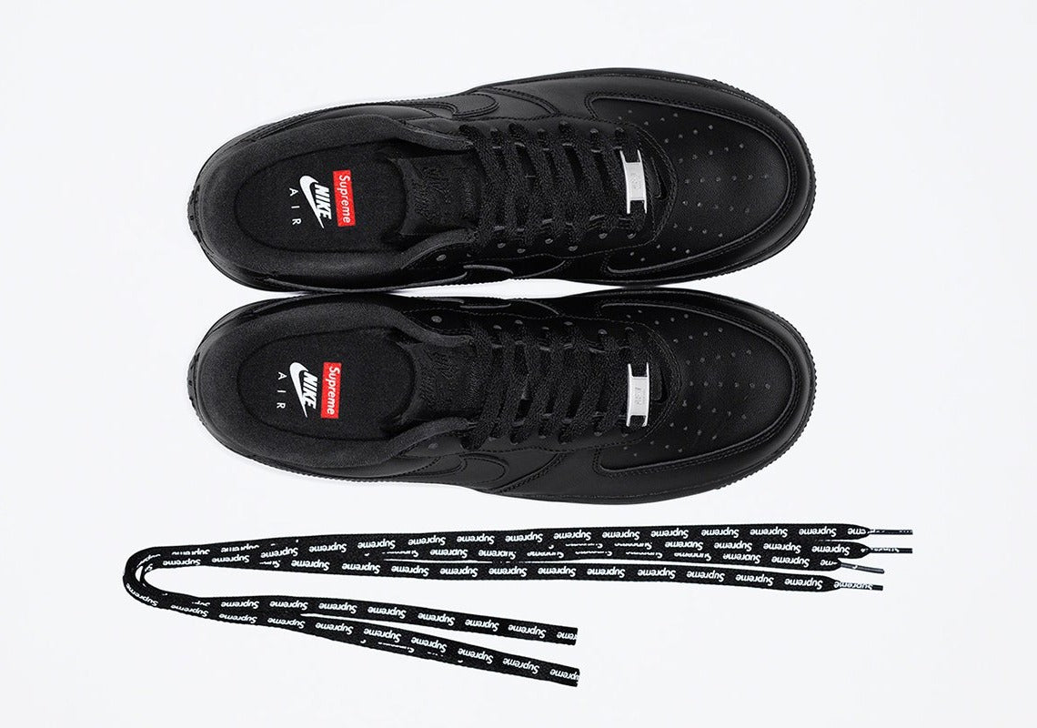 Nike - Air Force 1 Low Supreme Black