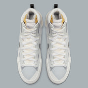 Nike - Blazer Mid Sacai White Grey