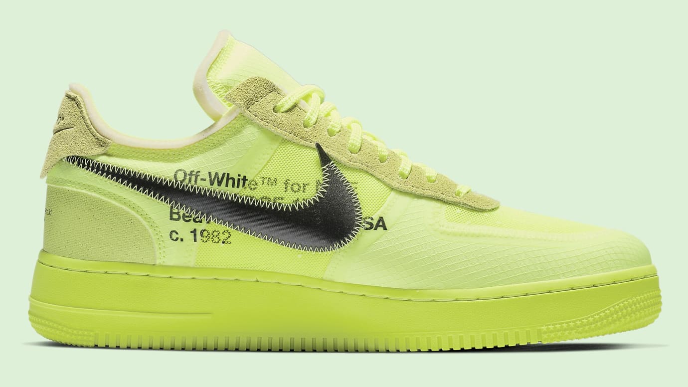 Nike Air Force 1 Low Off White Volt