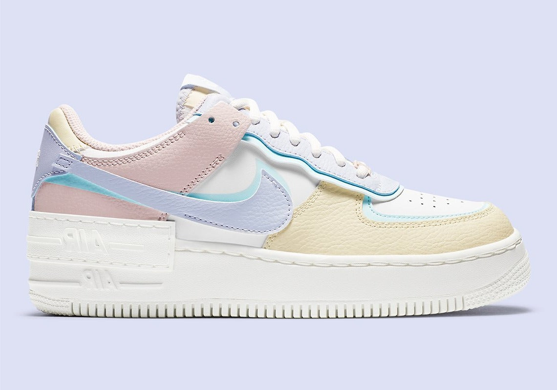 Nike Air Force 1 Shadow White Glacier Blue Ghost
