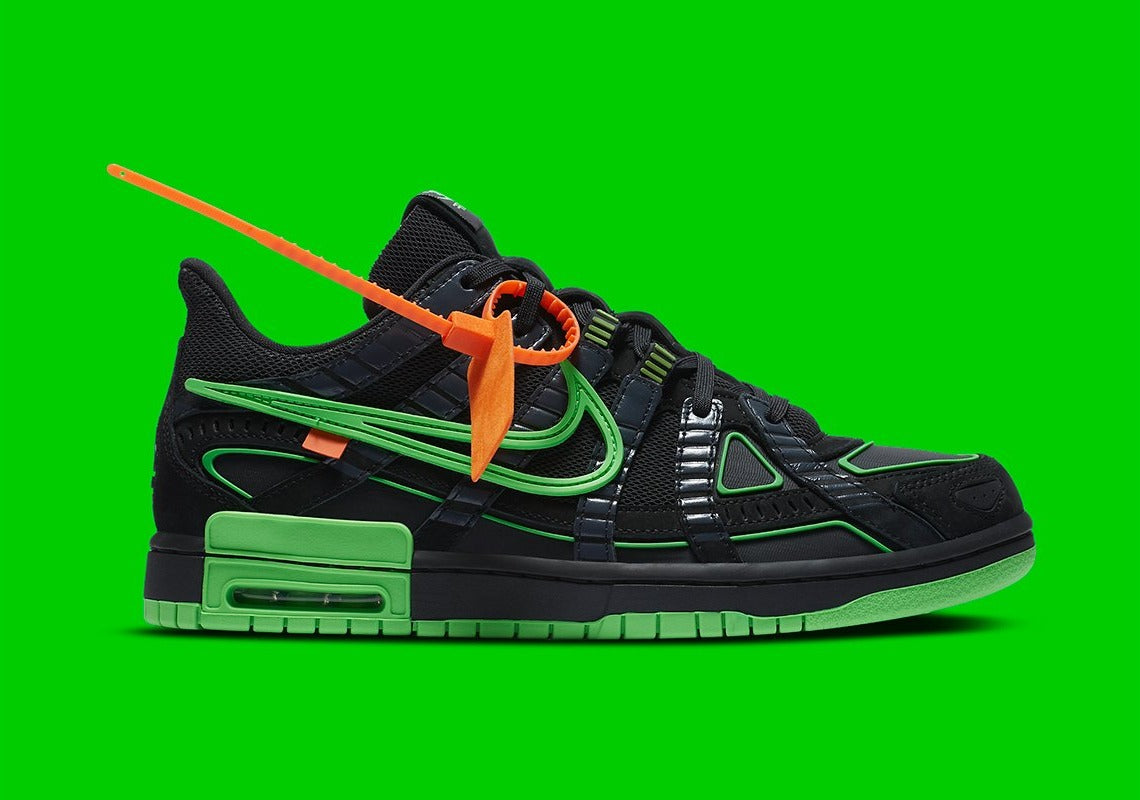 Nike Air Rubber Dunk Off-White Green Strike – GlobalSneakers