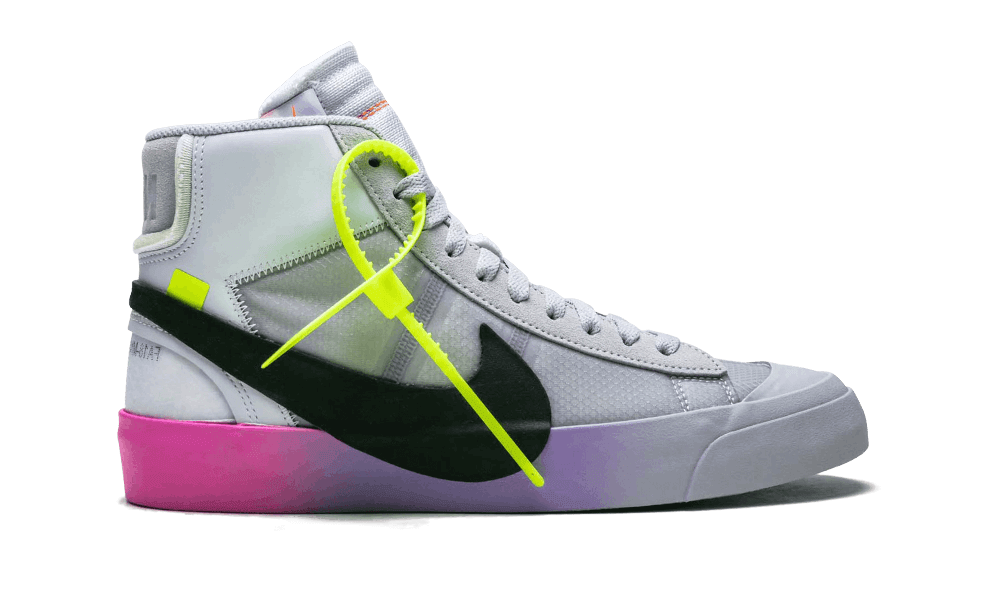 Nike Blazer Mid Off-White Wolf Grey Serena