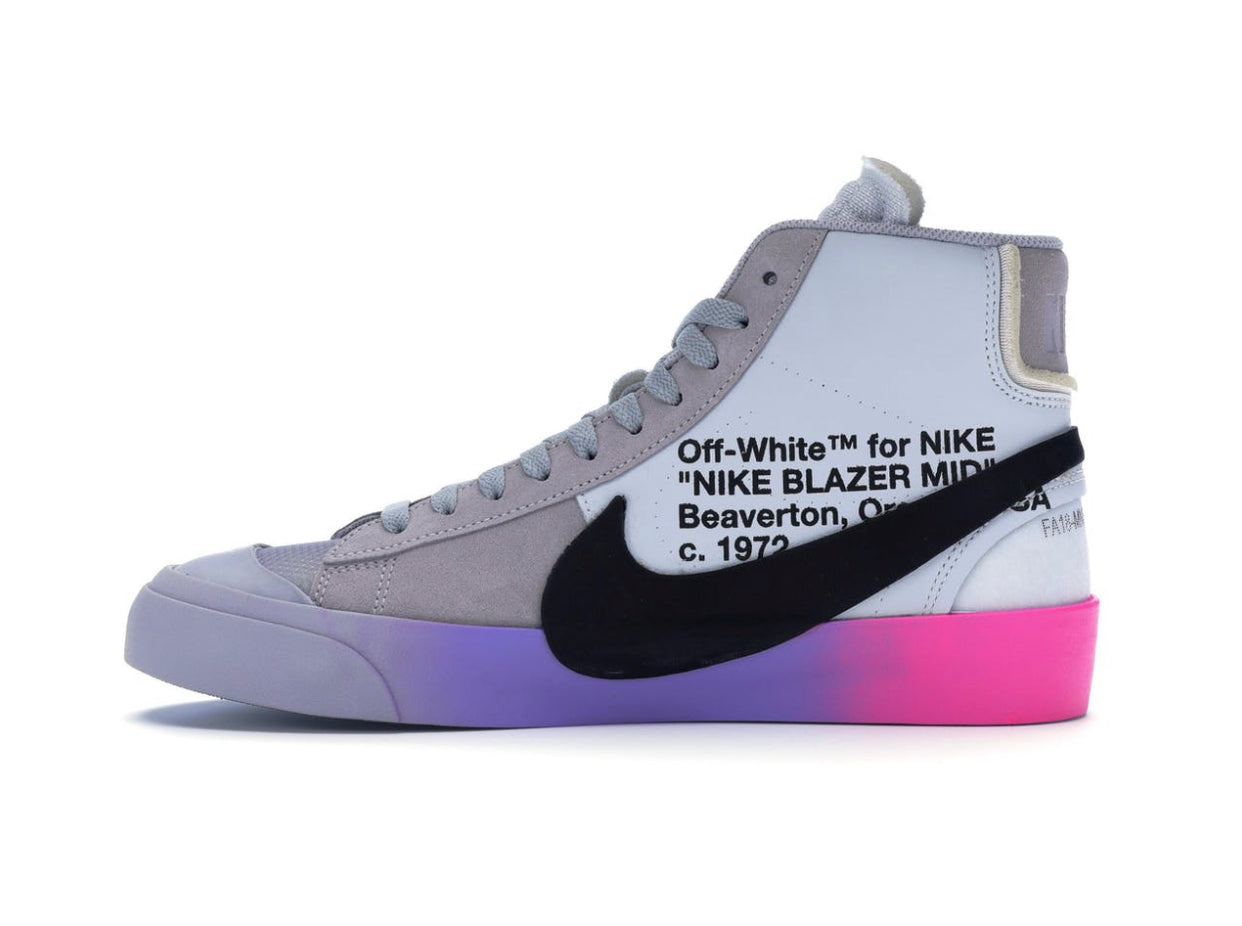 Nike Blazer Mid Off-White Wolf Grey Serena