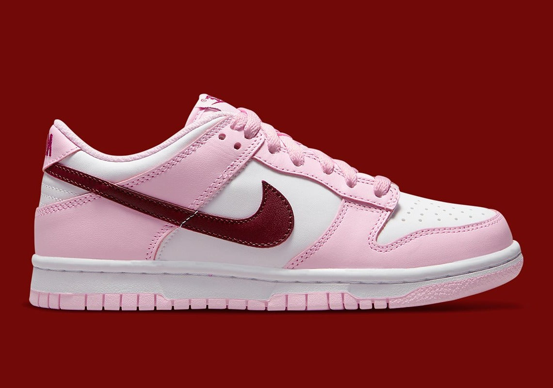 Nike Dunk Low Pink Foam Red White – GlobalSneakers
