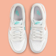 Nike Dunk Low White Bone Peach Aqua