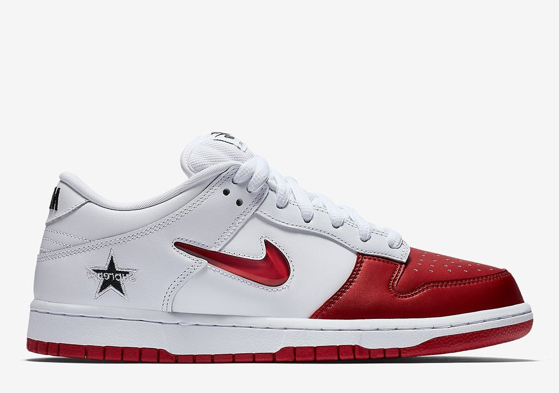 nike sb dunk red low