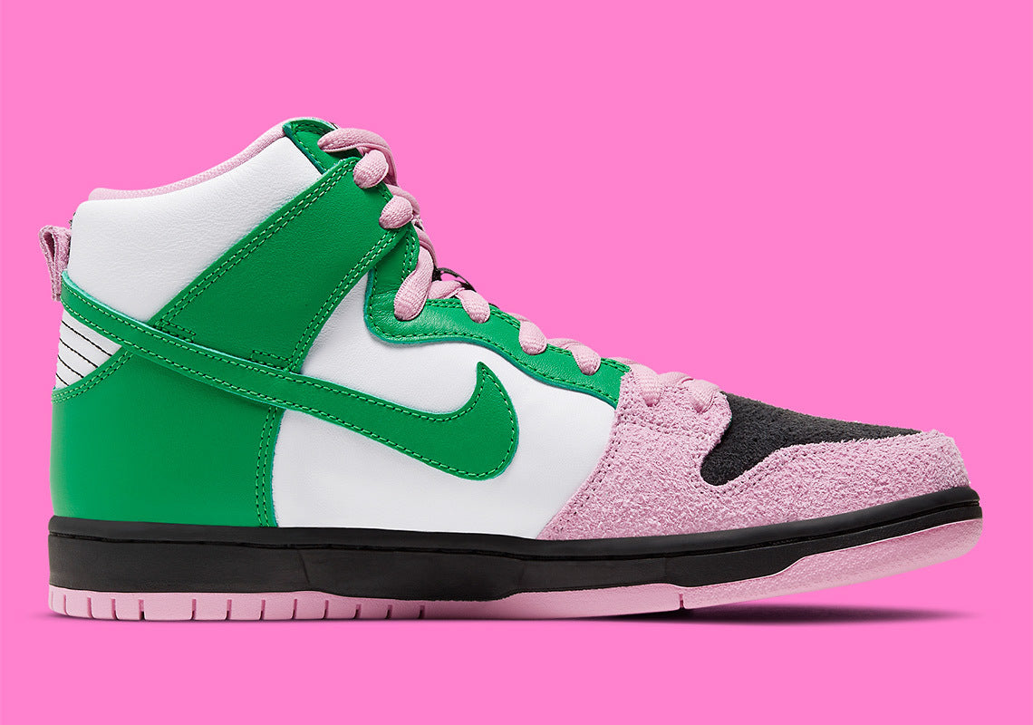 Nike SB Dunk High Invert Celtics