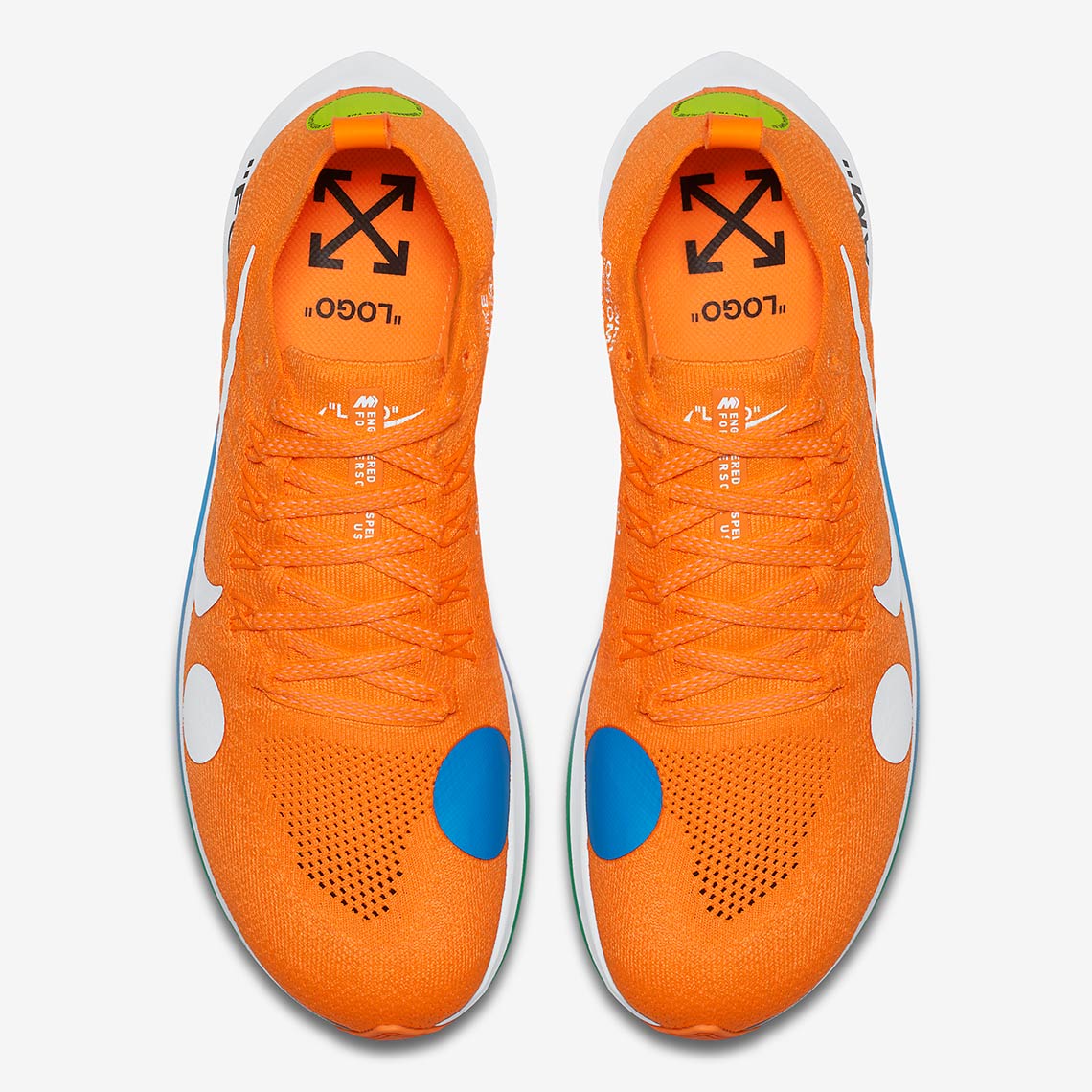 Nike Zoom Fly Mercurial Off-White Total Orange