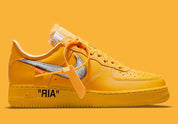 Nike Air Force 1 Low OFF-WHITE University Gold Metallic Silver