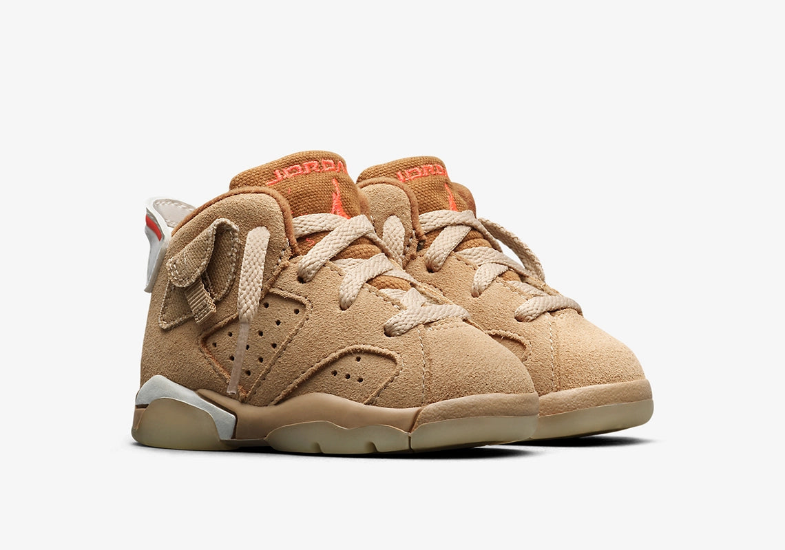 Jordan 6 Retro Travis Scott British Khaki (TD)