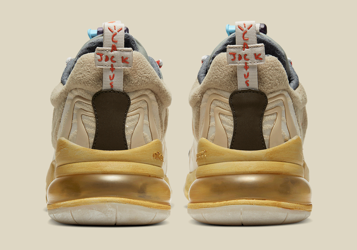 Nike Air Max 270 React ENG Travis Scott Cactus Trails