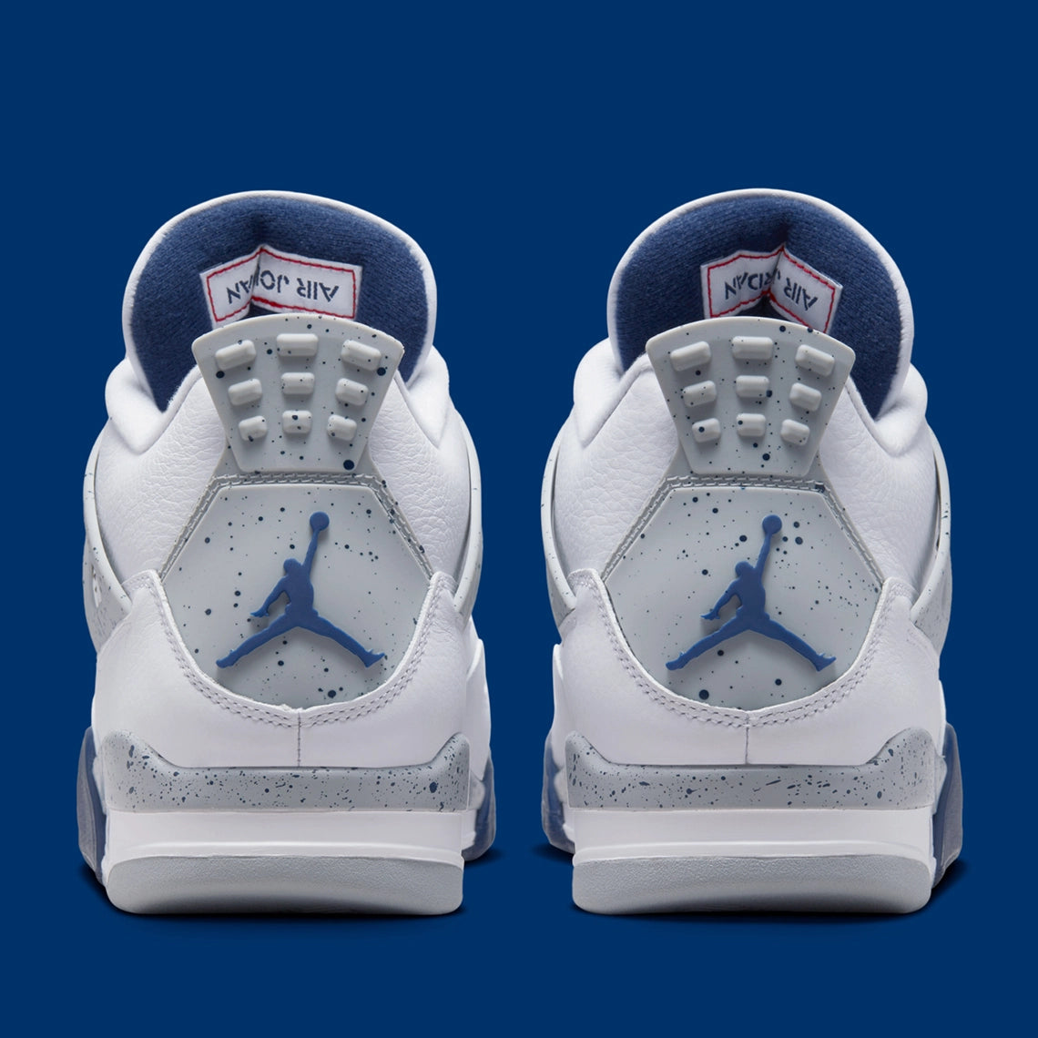 Jordan 4 Retro White Midnight Navy