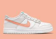 Nike Dunk Low White Bone Peach Aqua