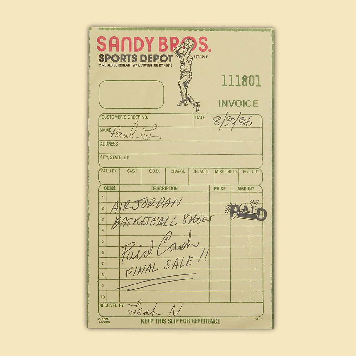 Jordan 1 Retro High OG Lost and Found