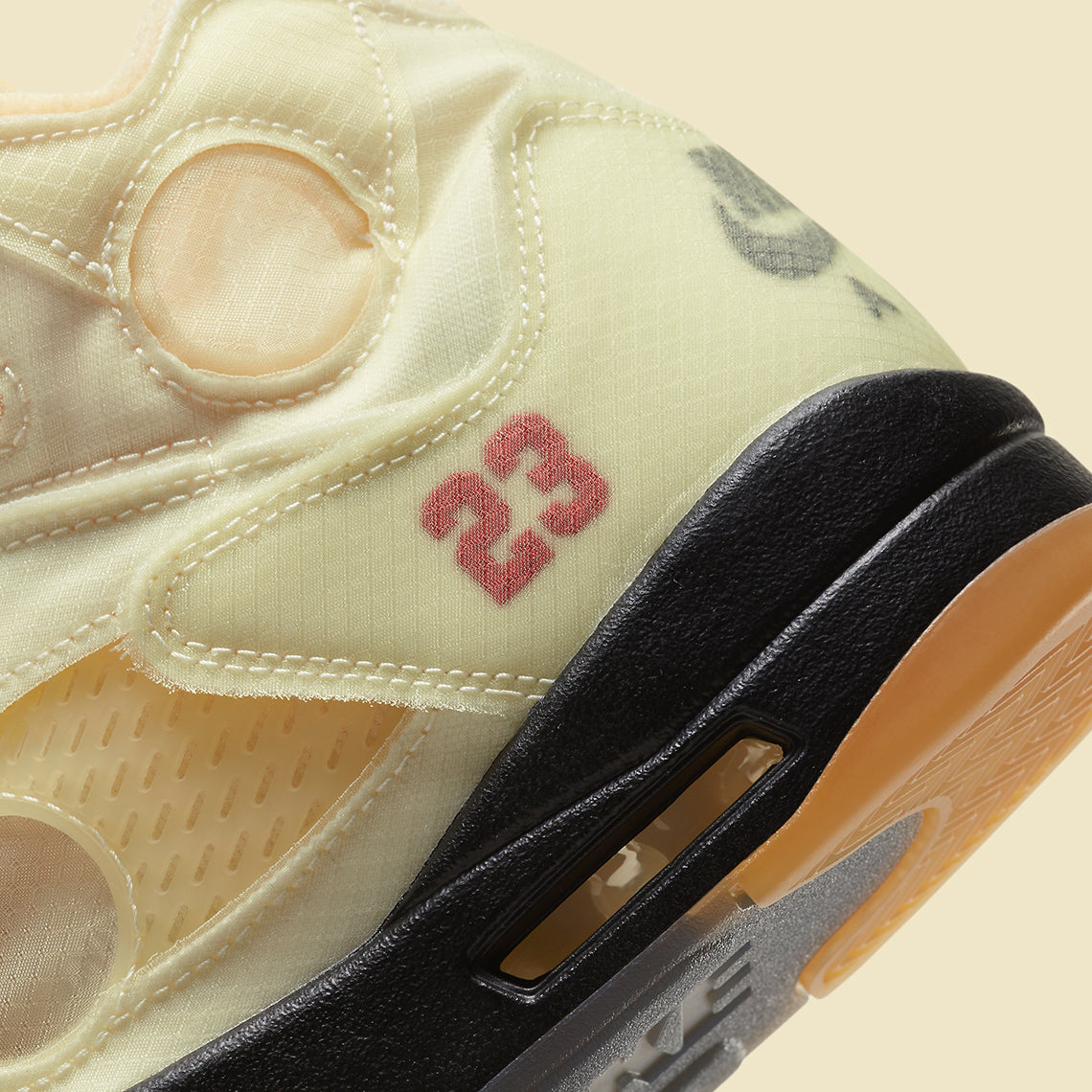 Air Jordan 5 Retro Off White Sail