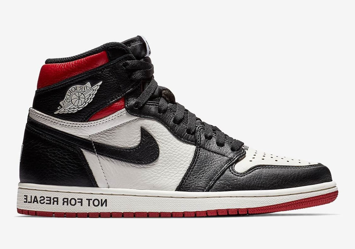 Air Jordan 1 Retro High "Not for Resale" Varsity Red
