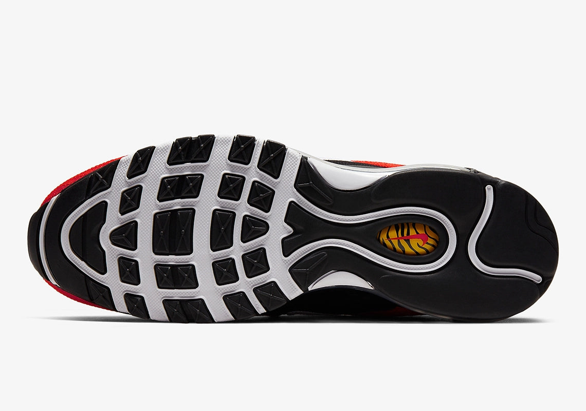 Nike Air Max 97 Black Chile Red Magma Orange