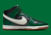 Nike Dunk High Chenille Swoosh Black Green