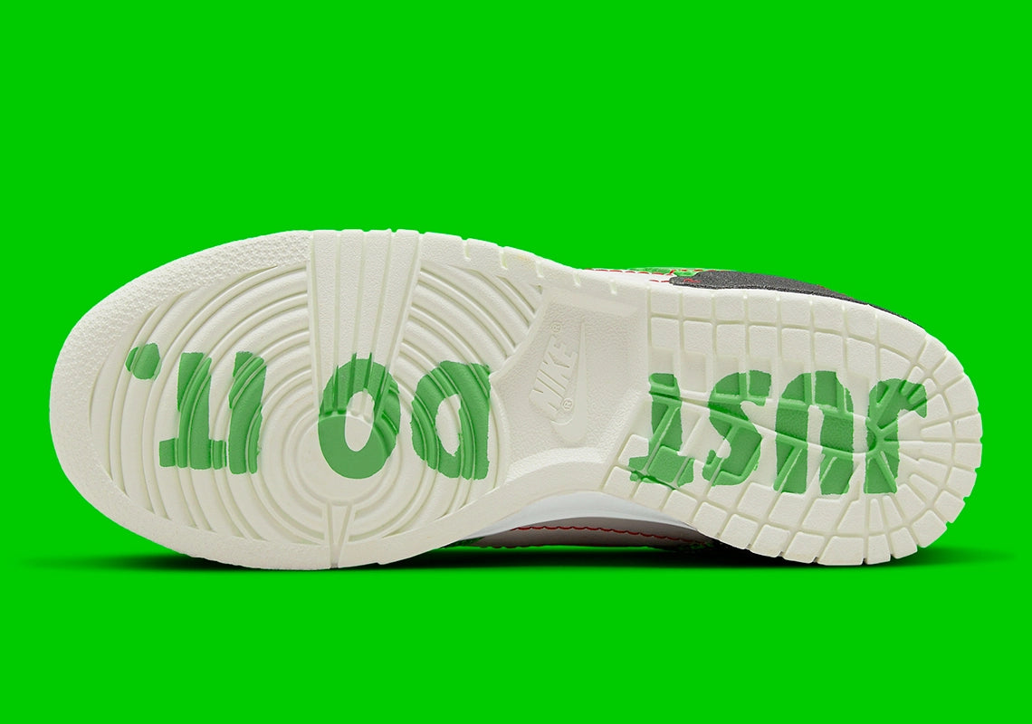 Nike Dunk Low Disrupt 2 Just Do It Snakeskin Green