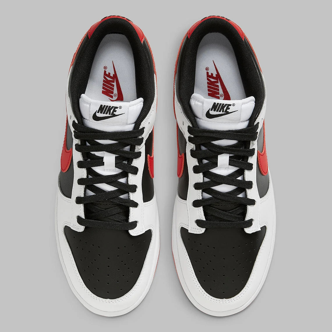 Nike Dunk Low Retro White Black University Red