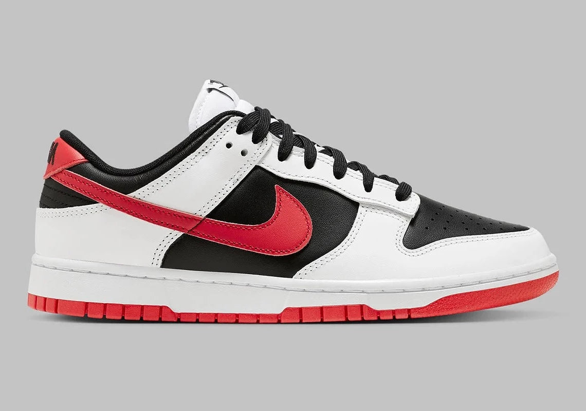 Nike Dunk Low Retro White Black University Red
