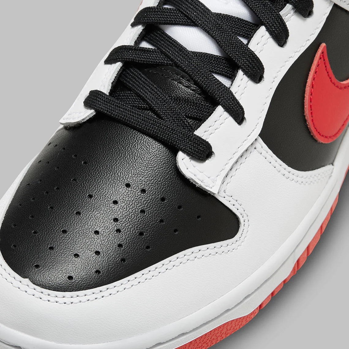 Nike Dunk Low Retro White Black University Red