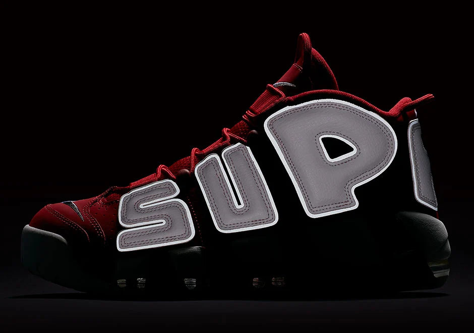 Nike Air More Uptempo Supreme Suptempo Red