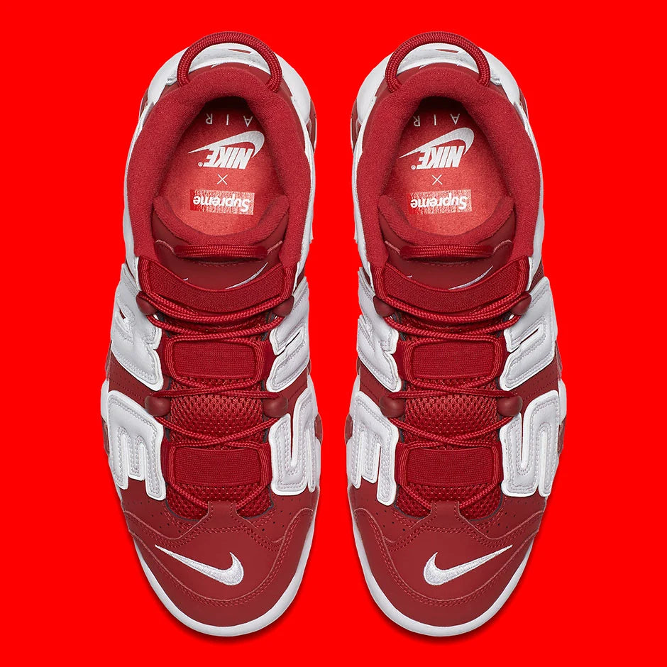 Nike Air More Uptempo Supreme Suptempo Red
