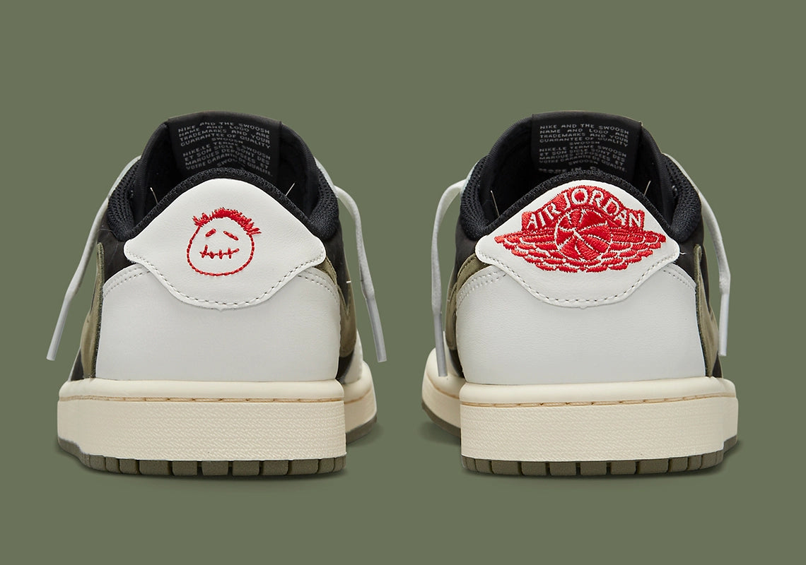 Jordan 1 Retro Low OG SP Travis Scott Olive