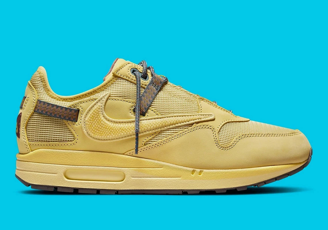 Nike Air Max 1 Travis Scott Cactus Jack Saturn Gold GlobalSneakers