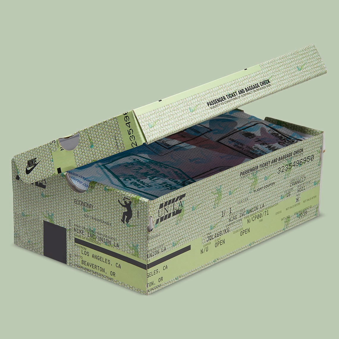 Nike Dunk Low Union Passport Pack Pistachio