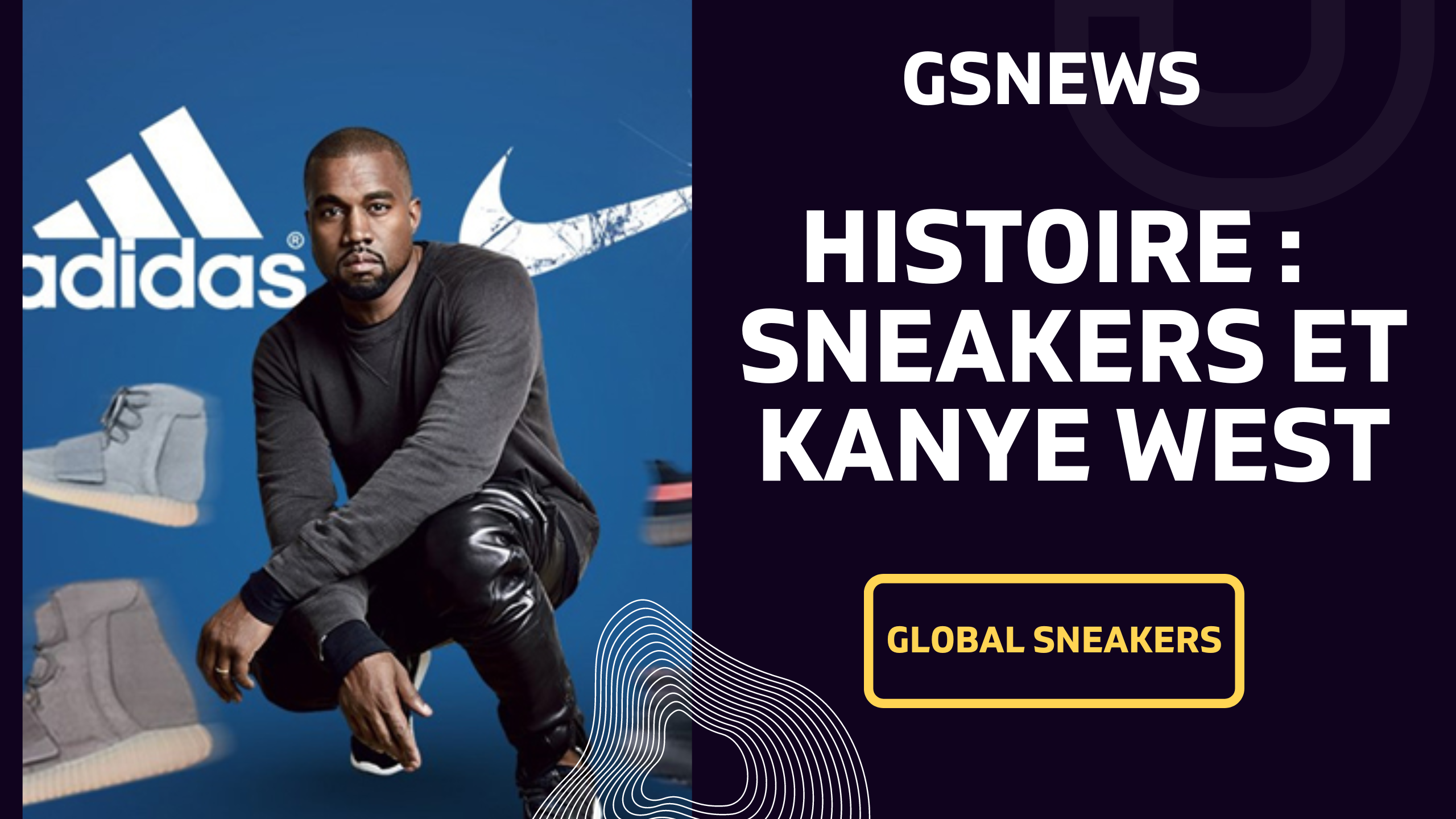 Une histoire entre la sneakers et Kanye West