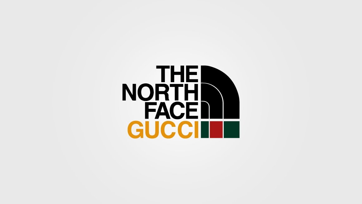 Logo The North Face x Gucci