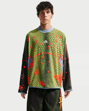 Nike ACG x CPFM L/S Crewneck Multicolor, sweatshirt à manches longues multicolore avec graphismes abstraits et branding Nike ACG x CPFM.