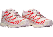 Salomon XT-6 Nostalgia avec tige en mesh respirant, renforts synthétiques thermocollés, technologies Quicklace, SensiFit, EnergyCell et semelle Contagrip au design technique.