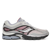 Saucony ProGrid Omni 9 Red Fade en mesh technique avec dégradé rouge, amorti ProGrid et design rétro-running inspiré des années 2000.
