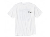 Tee-shirt UNIQLO x KAWS Blue – t-shirt blanc en coton avec imprimé graphique bleu signé KAWS, vue de face 